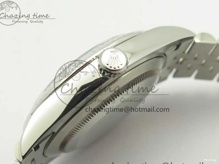 MiroTime 0219 DateJust 41 126334 SS REF 1:1 Best Edition Gray Dial Stick Markers on Jubilee Bracelet A3235 Clone V OdorResistant 3382